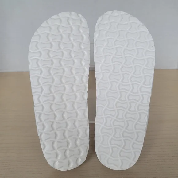 Cushionaire Luna Cork Footbed Women's Slip-On Slides Strap Sandals Sz 7.5M - Picture 6 of 16